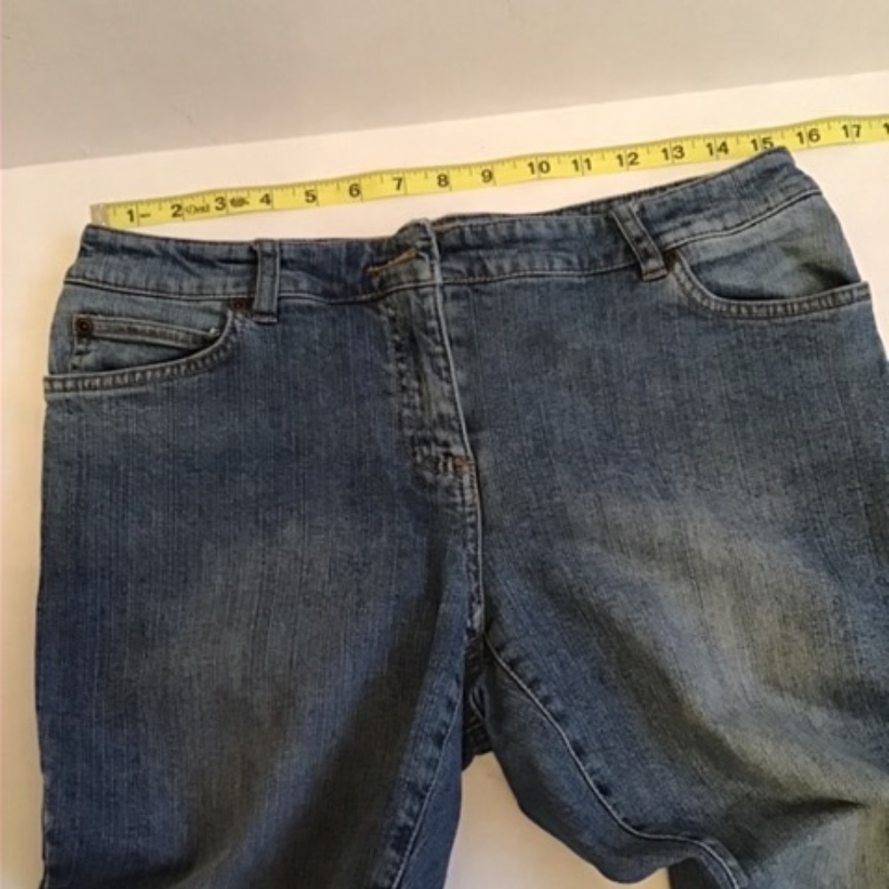 90s Vintage INC Denim Exclusive Decoration on the one side size 10P Jeans - Picture 4 of 7